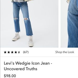 Levi’s wedgie icon jean- uncovered truths
